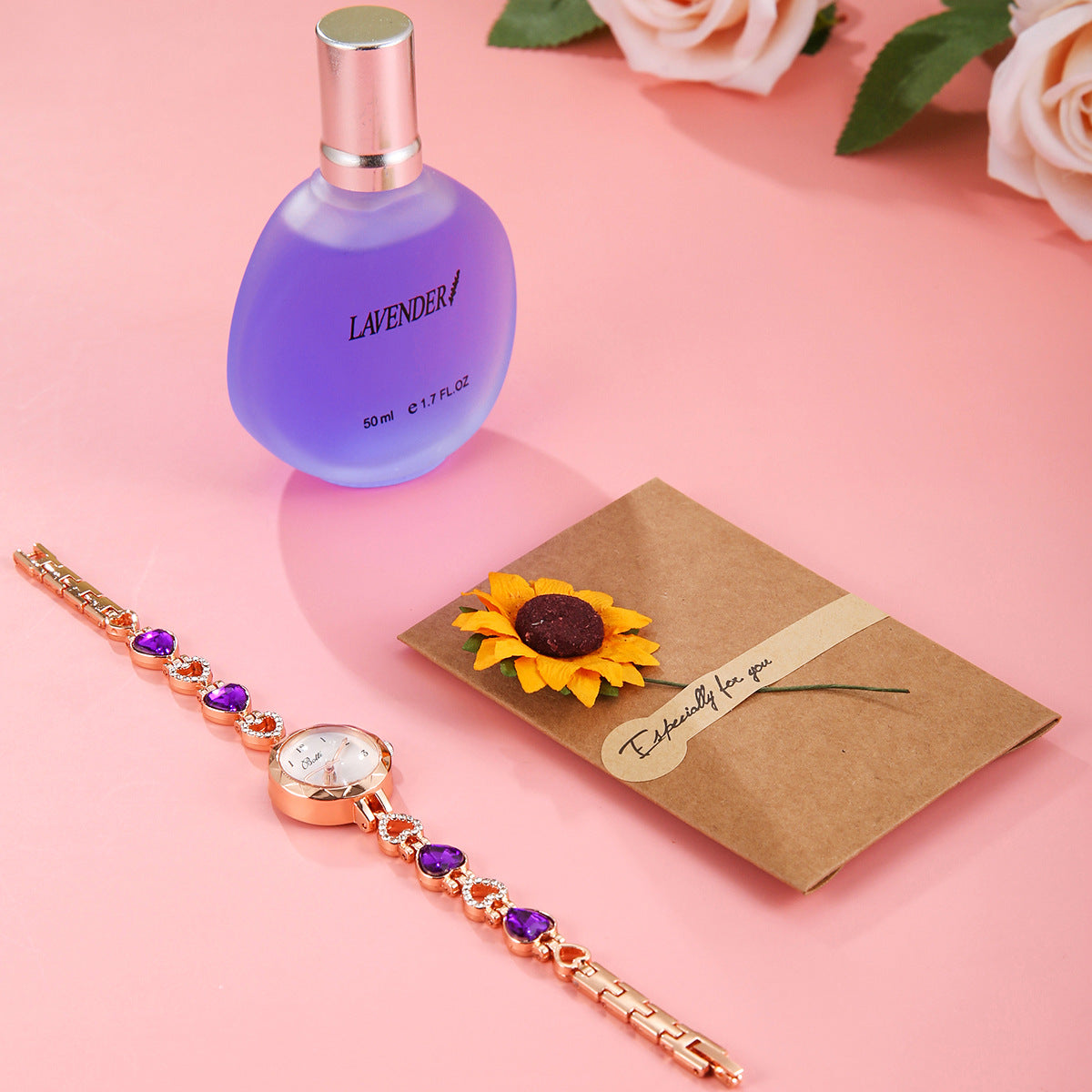 Watch perfume 3-piece gift box set