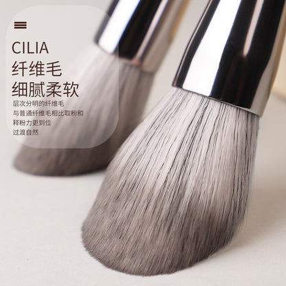 14-Piece Black Handle Makeup Brush Set