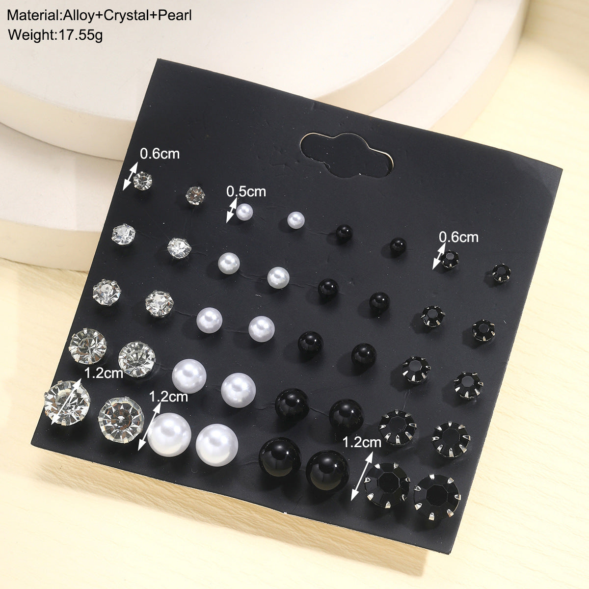 20-Piece Stud Earring Set