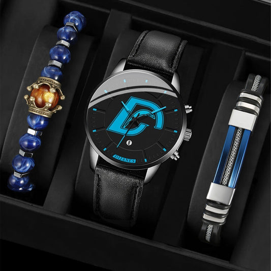 Versatile watch bead bracelet set
