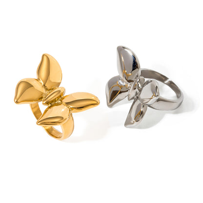 Anillo Mariposa Liso 