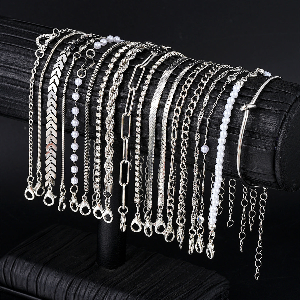 Boho Multi-Layer Chain Bracelet Set