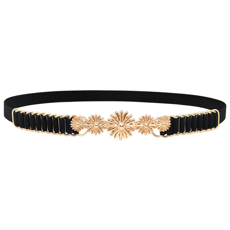 Elastic belt women's fine decoration trend