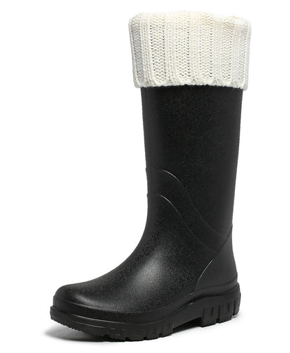Tall tube rain shoes women's Korean version