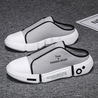 Breathable Slip-On White Loafers