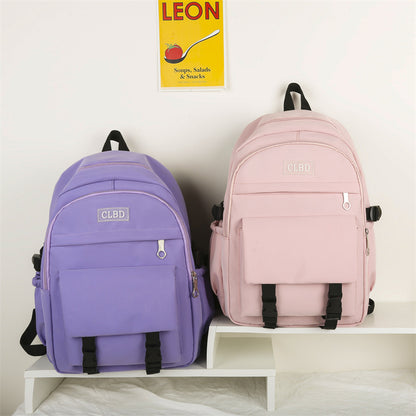 3-piece large-capacity pencil case and backpack
