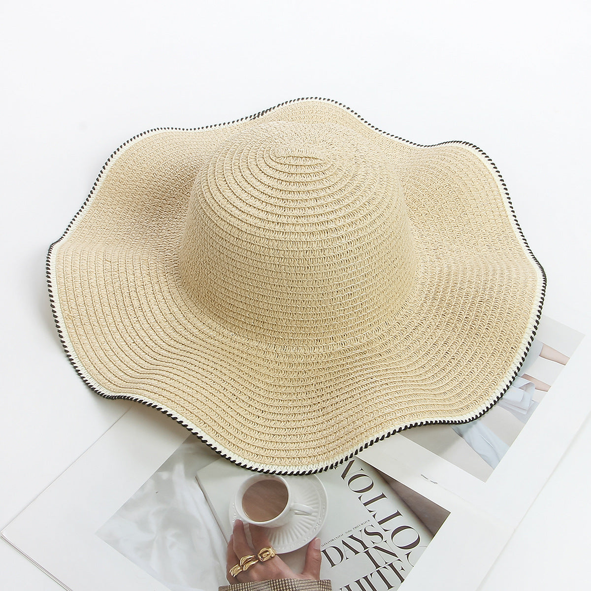 DIY Sun Hat Blank Big Brim Summer Bulk
