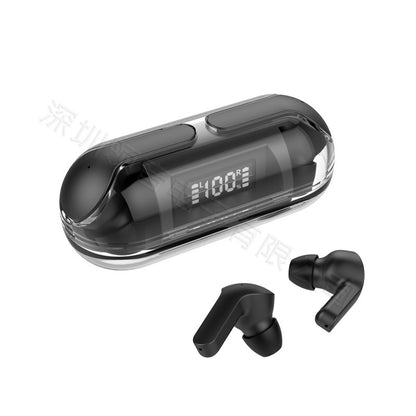 Auriculares TWS transparentes, batería de larga duración y baja latencia 