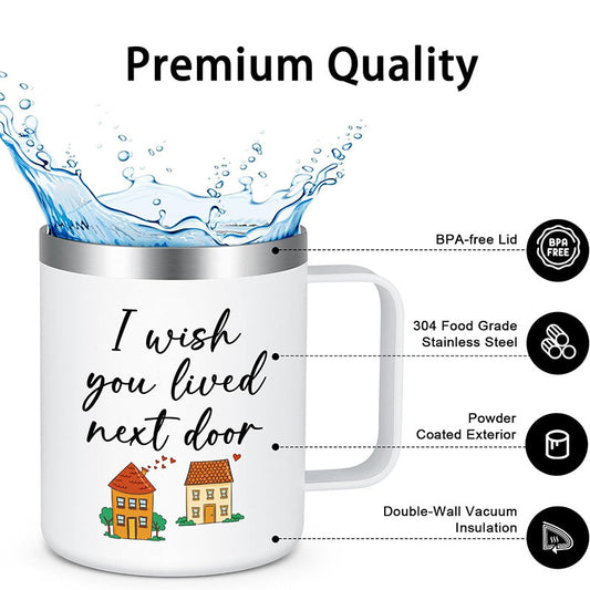 Vacuum water cup can be printed with logo.