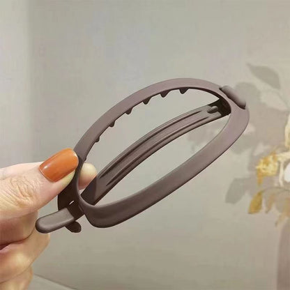 Large matte hairpin for women