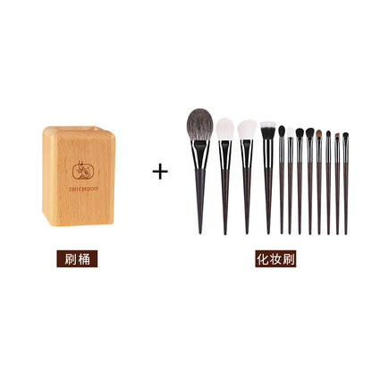 Ebony 12-Piece Makeup Brush Set