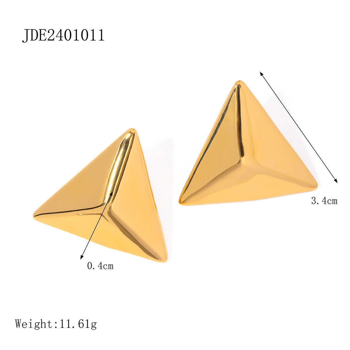 Triangle earrings