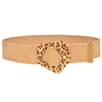 PP grass woven elastic belt fur