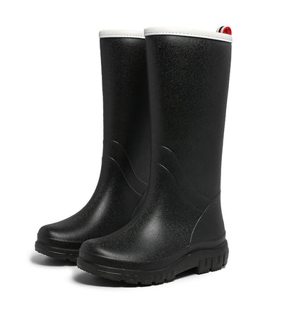 Tall tube rain shoes women's Korean version