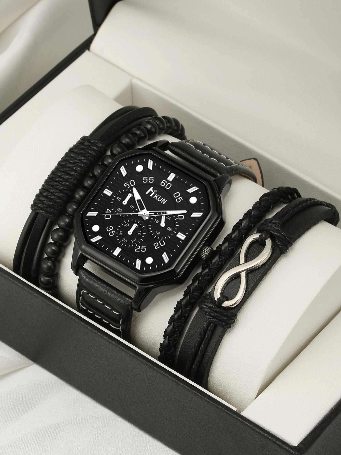 Bracelet set quartz watch