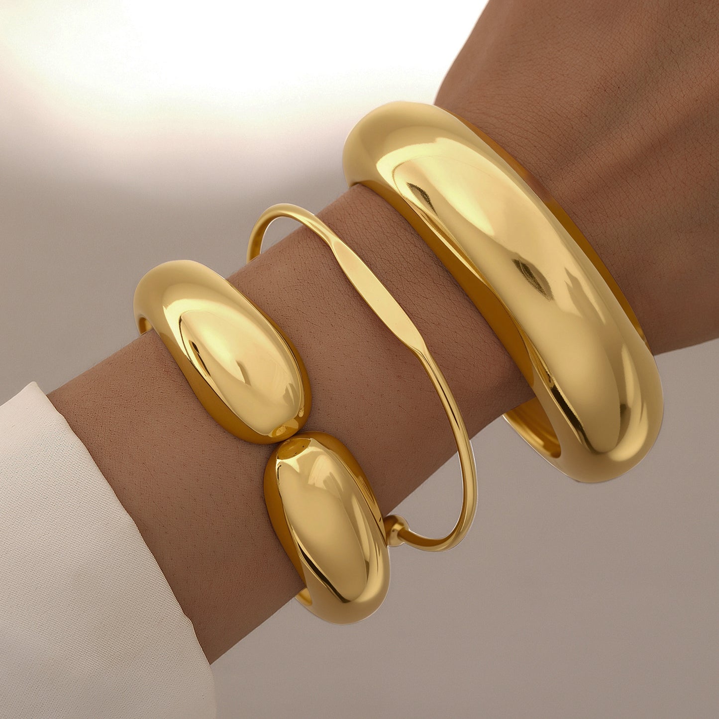 Irregular Metal Bracelet