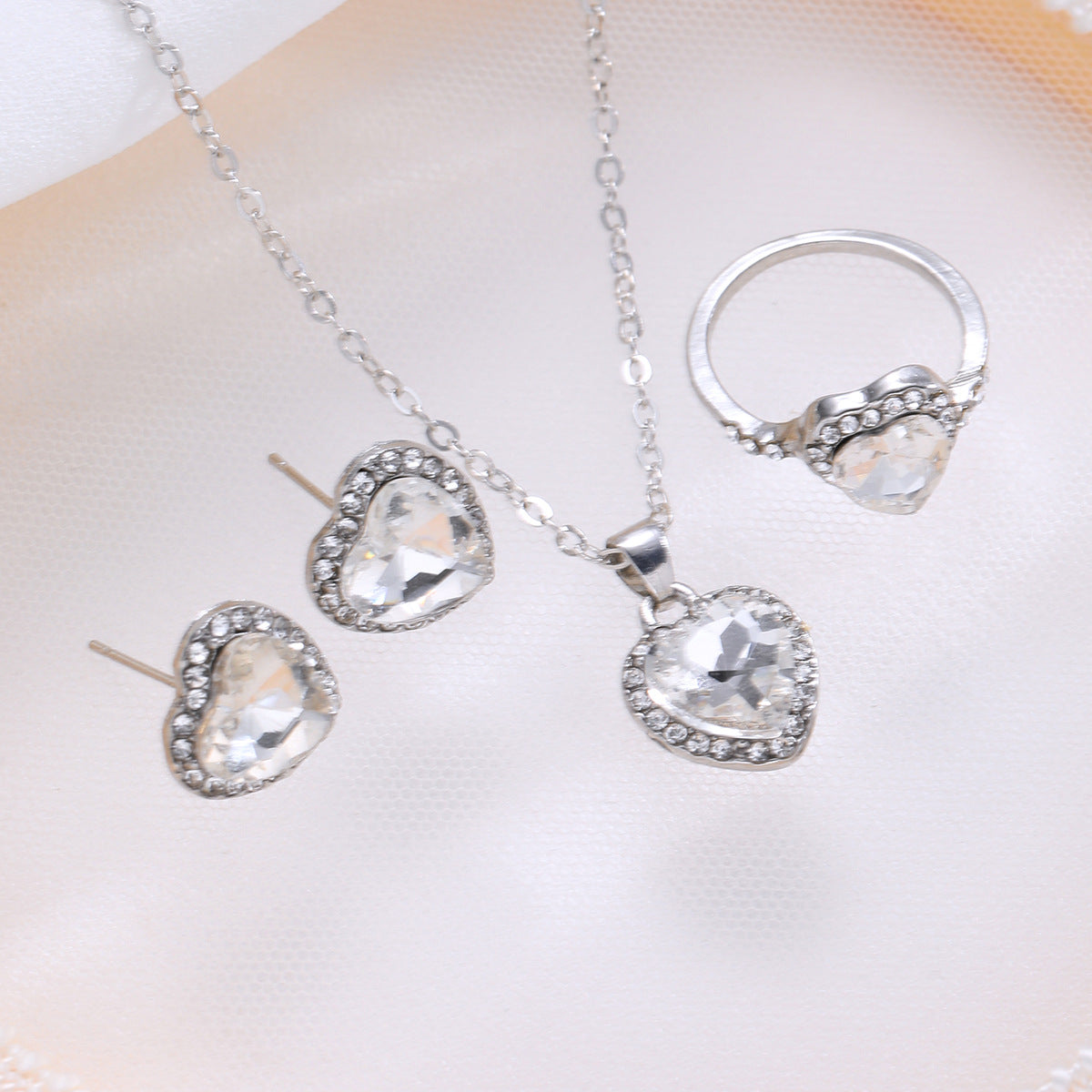 Zircon Love Jewelry Set