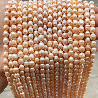 Freshwater pearl loose bead DIY jewelry accessories