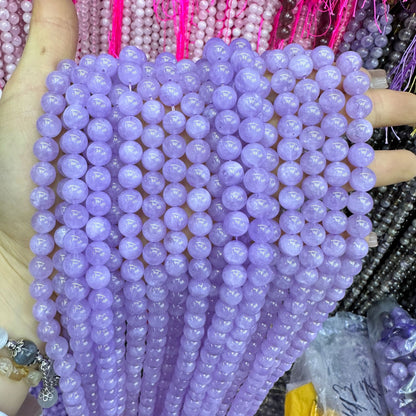 Amethyst crystal lavender amethyst loose beads
