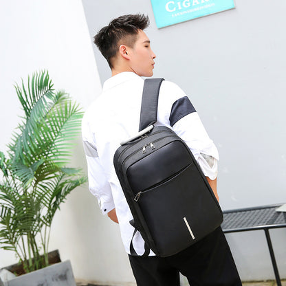 Computer bag charging anti-theft multi-function