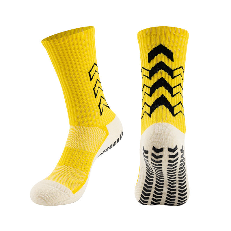 Anti-Slip Soccer Socks Unisex Mid-Length Gel