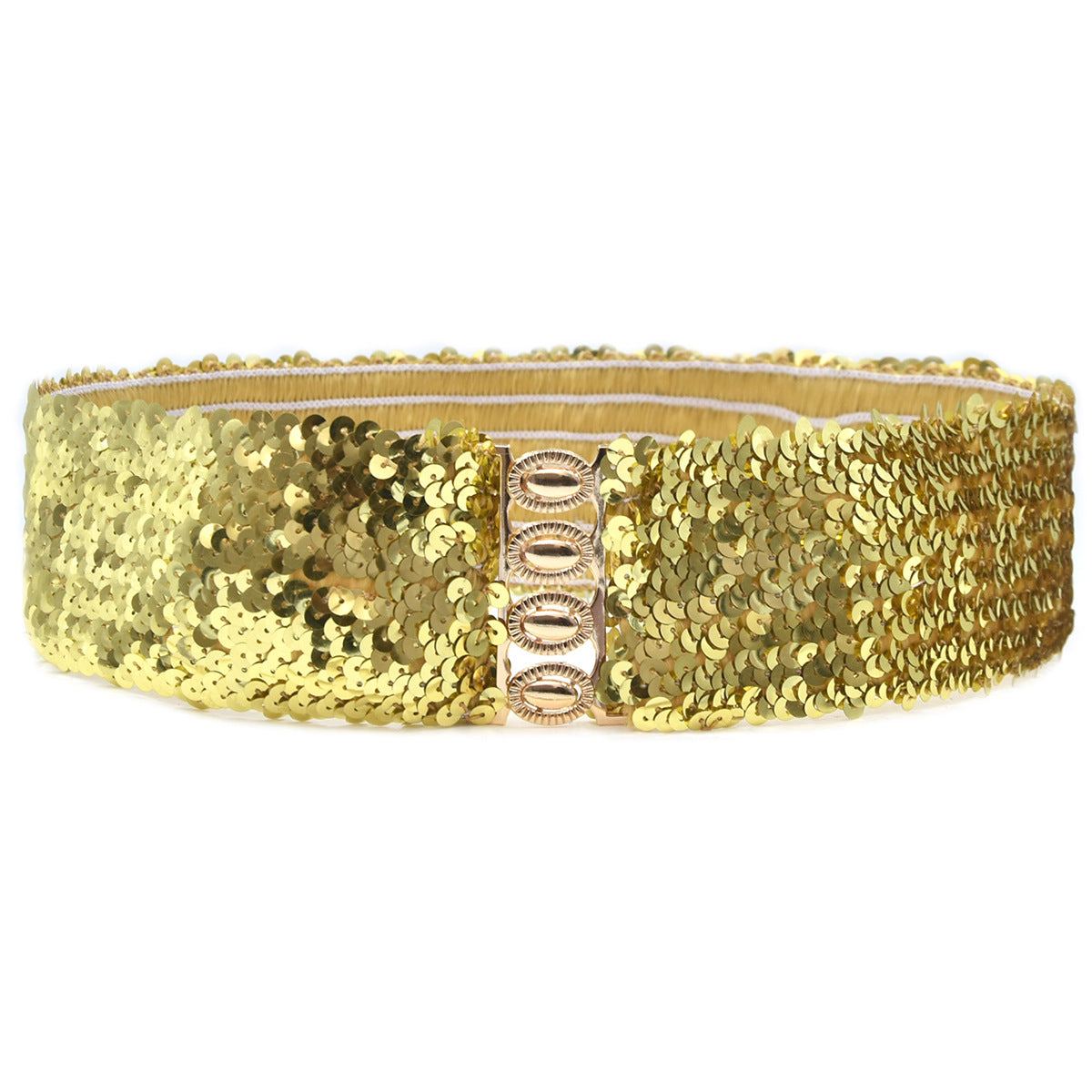 Personalized fish scales belt elastic