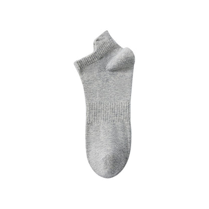 Calcetines tobilleros de algodón transpirables para hombre de primavera y verano 