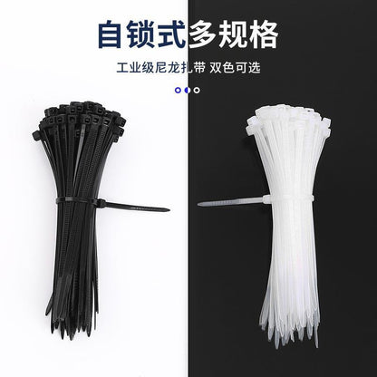 Nylon Plastic Cable Ties, Buckle, Strong Cable Bundling Straps