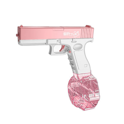 Pistola de agua automática recargable, gran capacidad 