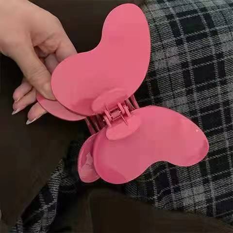 Oversized Shiny Butterfly Clip