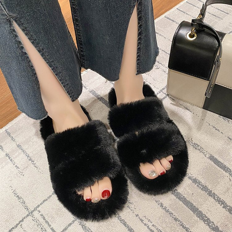 Fashion one word flat bottom cotton mop