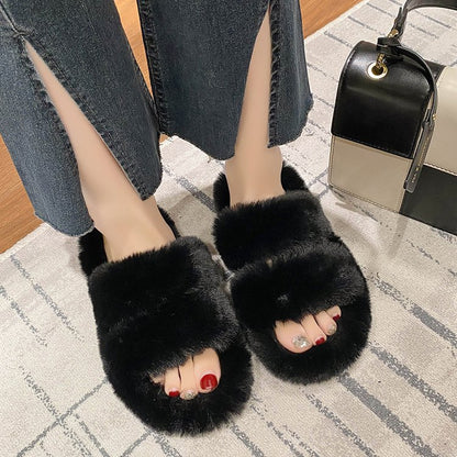 Fashion one word flat bottom cotton mop