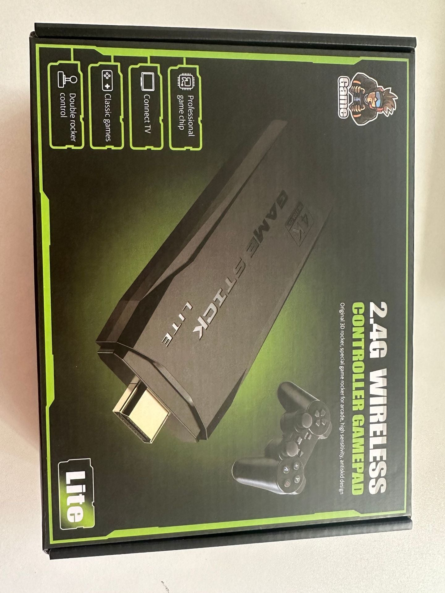 Consola de juegos HDMI TV con joystick arcade inalámbrico HD 