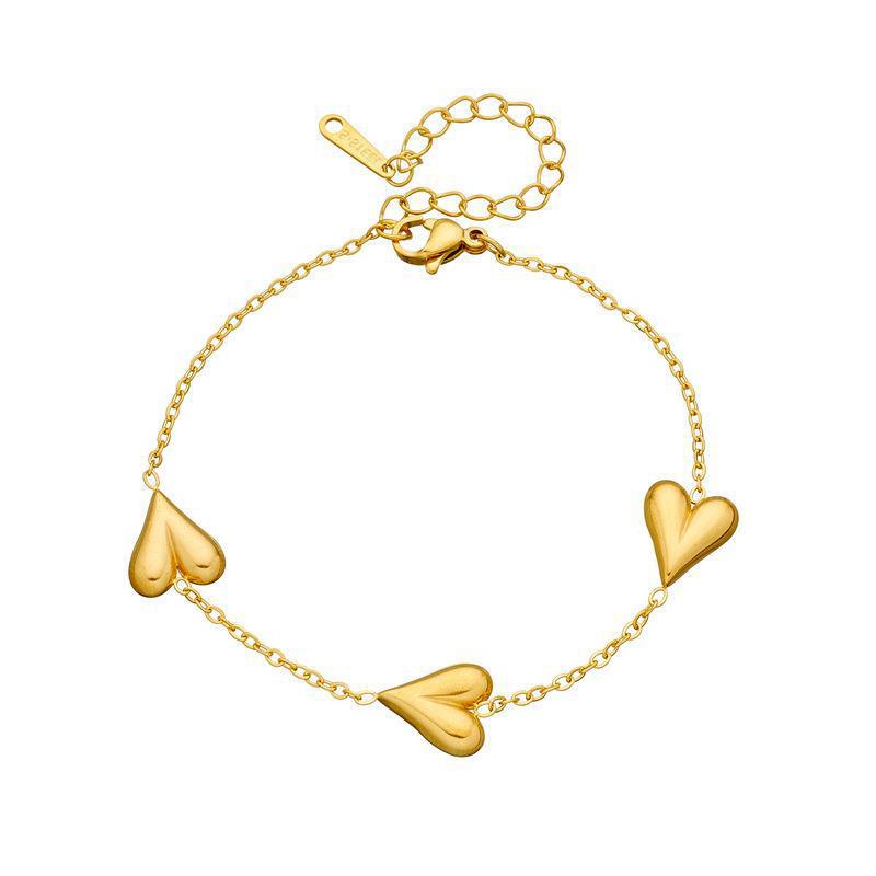 Stainless Steel Y-Shaped Love Pendant Necklace