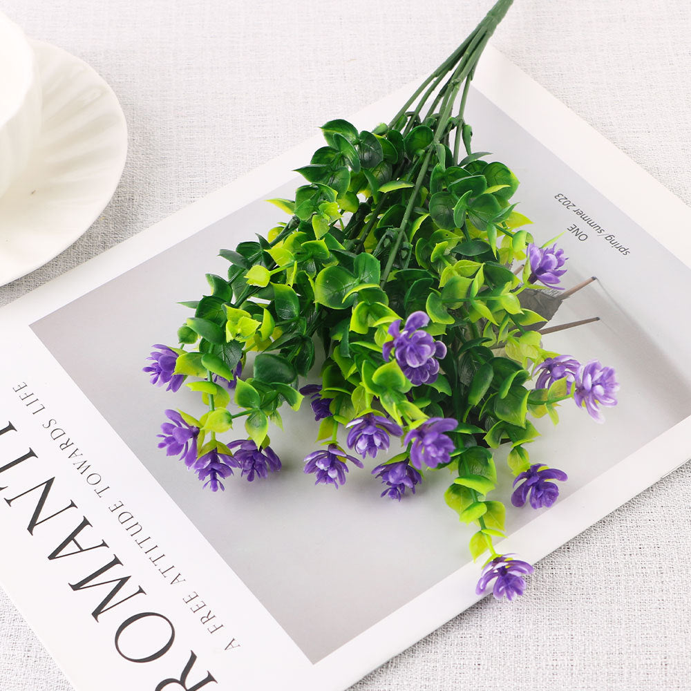 Artificial flower seven-forked eucalyptus camellia