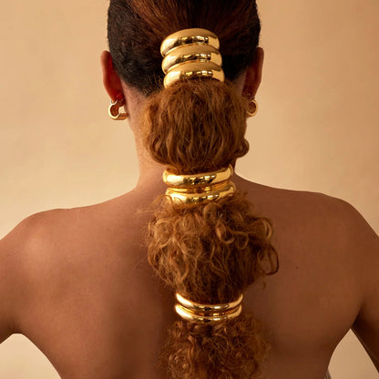 Cuerda de metal para el cabello 