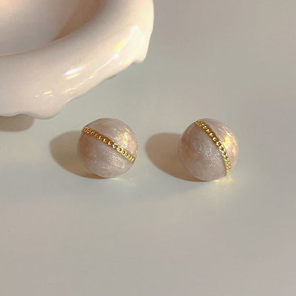 Dripping Doudou stud earrings woman