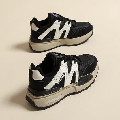 Forrest Gump women's velvet thick-soled sports shoes