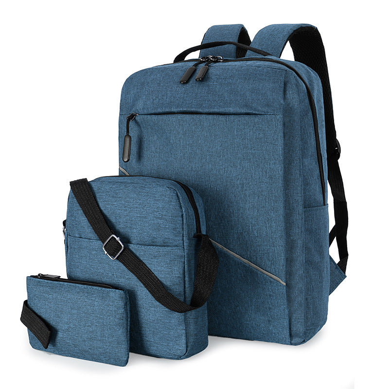 Computer bag three-piece backpack