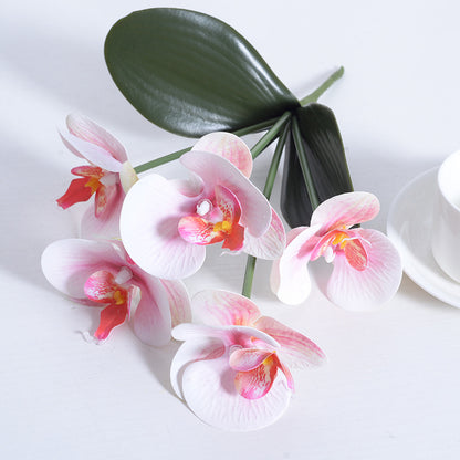 5 Phalaenopsis Orchid Bunch Artificial Flowers