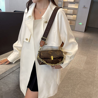 Shoulder strap chain shoulder messenger bag