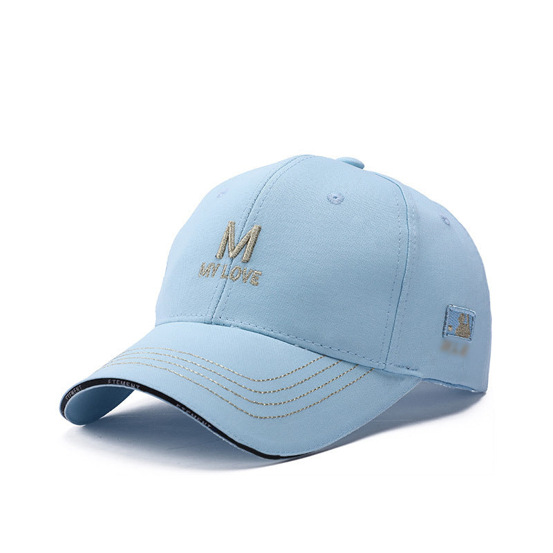 Gorra de pico de pato versátil y texturizada de estilo coreano 