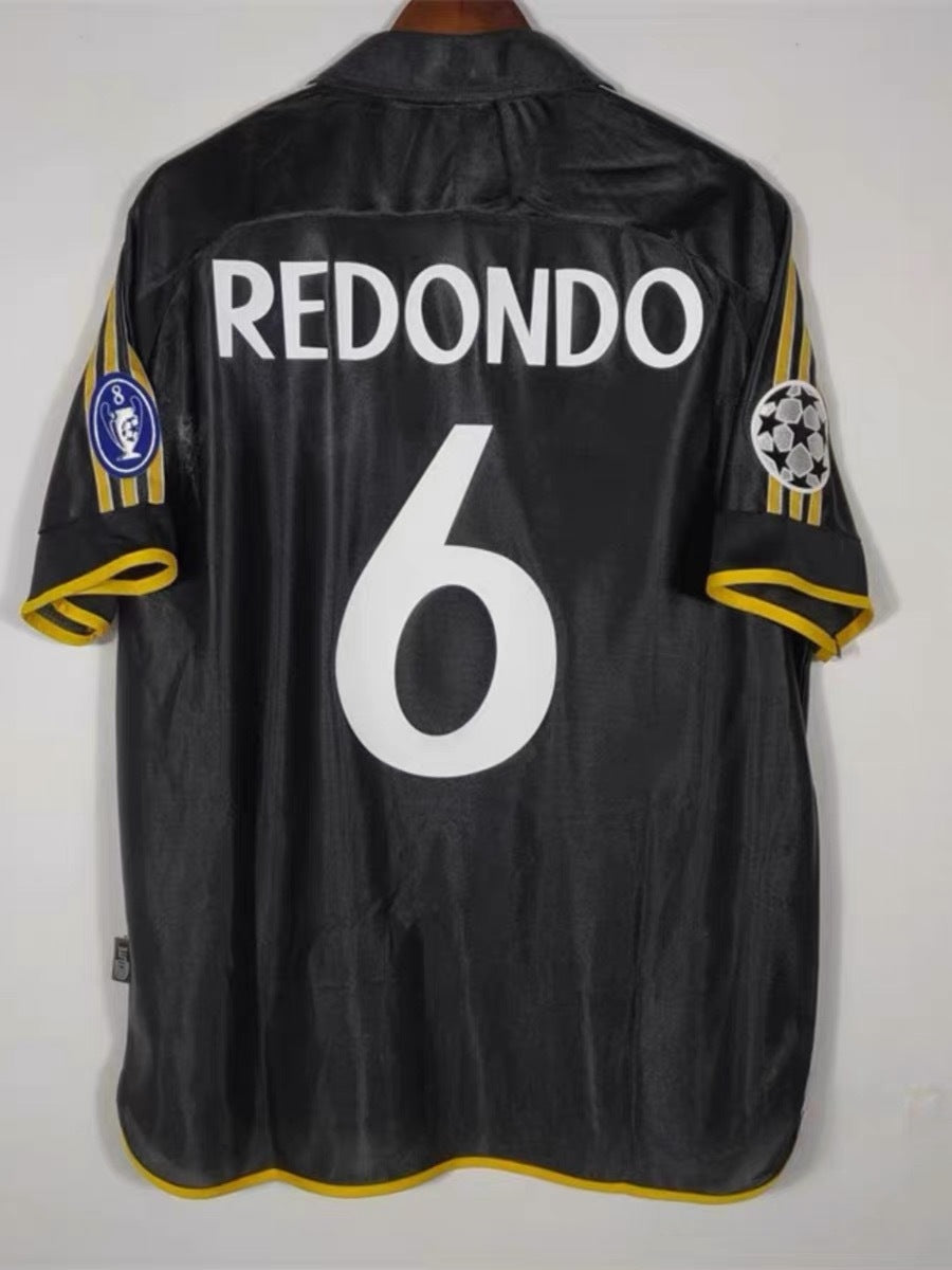 98-00 Retro Real Madrid Home Away 7 Raul Suker Carlos Guti Redondo Jersey