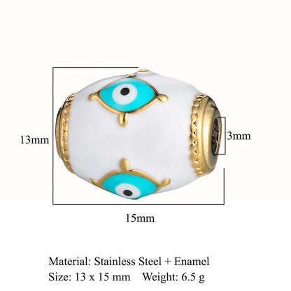 Turquoise Stainless Steel Beaded Sun Tube