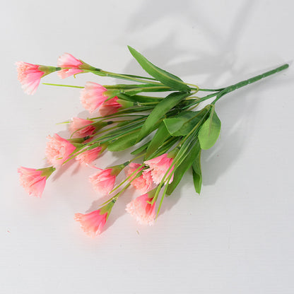 15 artificial carnation flowers