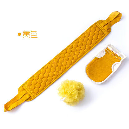 Bath Exfoliating Towel Set