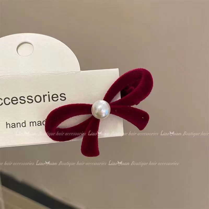 Bow Hair Clips Small Bangs Clip