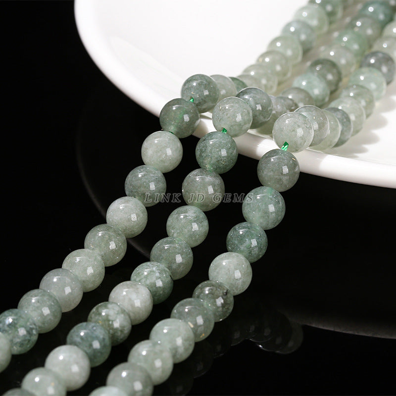 Optimized dark Burmese jade loose beads