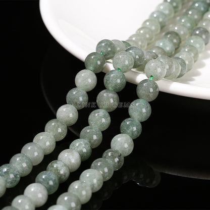 Optimized dark Burmese jade loose beads