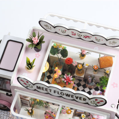 3D Puzzle DIY Wooden House